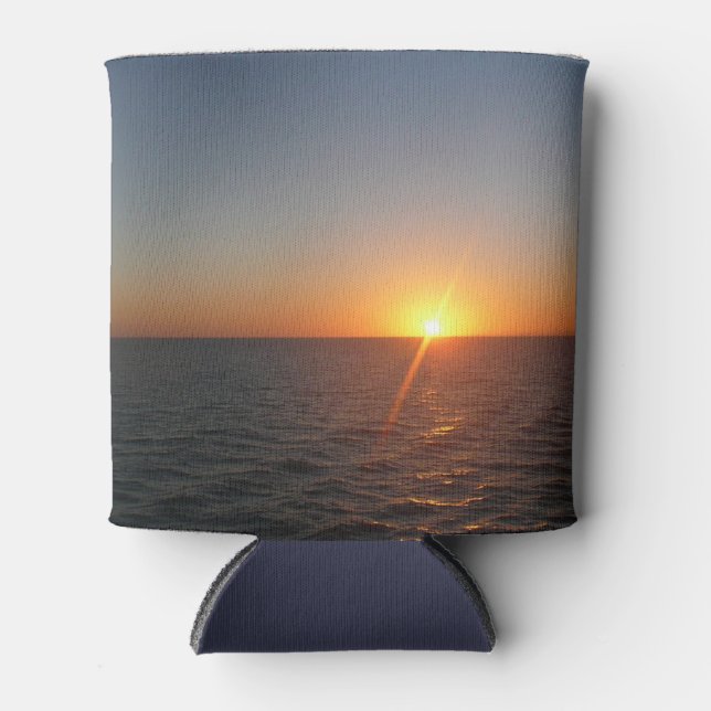 Rafraichisseur De Cannettes Lever du soleil à Sea III Océan Horizon (Devant)