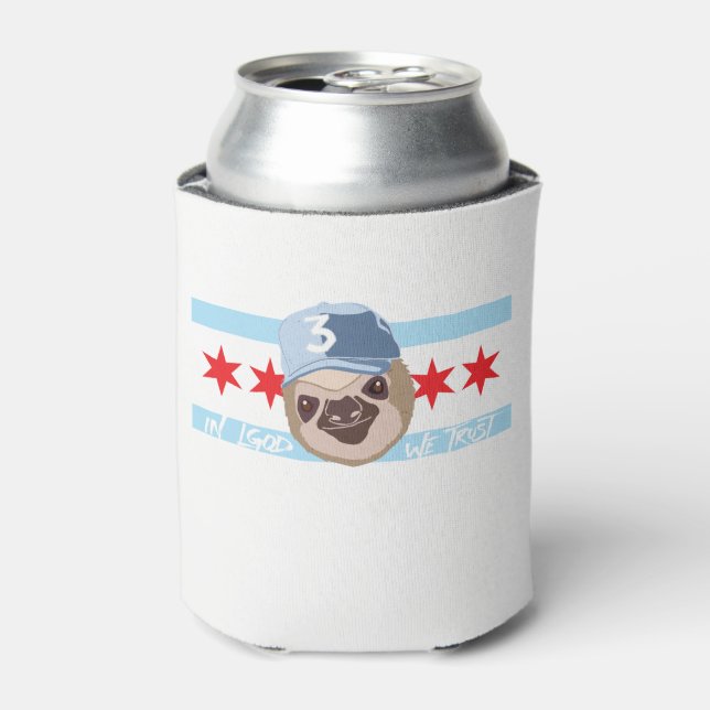 Rafraichisseur De Cannettes LGOD Chicago Sloth Can Cooler (avec Admins !) (Can devant)