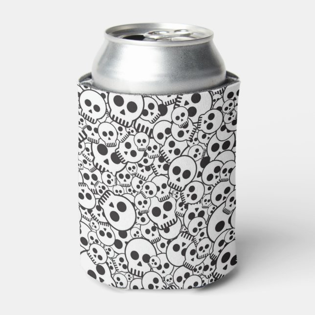 Rafraichisseur De Cannettes Motif avec crâne (Can devant)