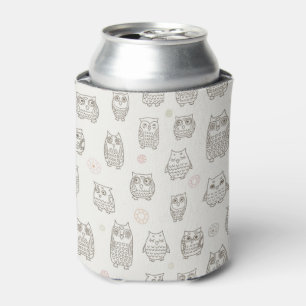 Rafraichisseur De Cannettes Motif avec des hiboux