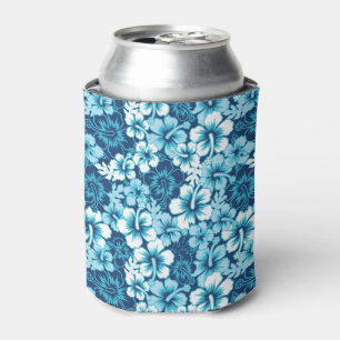 Rafraichisseur De Cannettes Motif floral de ketmie de surf