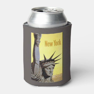 Rafraichisseur De Cannettes New York USA Vintage voyage peut refroidir