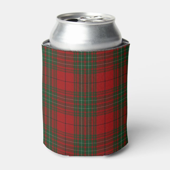Rafraichisseur De Cannettes Old Scotsman Clan Cumming Red Green Tartan (Can devant)