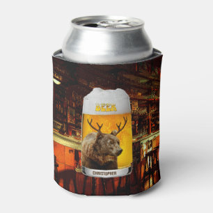 Rafraichisseur De Cannettes Ours avec le cool de propriétaire de Pub de tasse