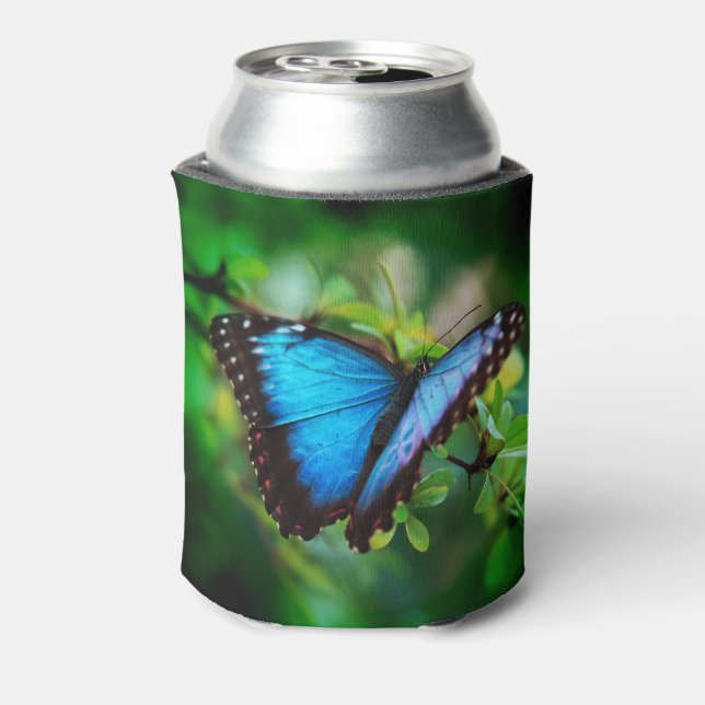 Rafraichisseur De Cannettes Papillon bleu Morpho (Can Dos)