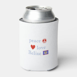 Rafraichisseur De Cannettes Peace Love et Belize