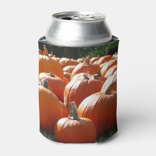 Rafraichisseur De Cannettes Photo citrouille pour automne, Halloween ou Thanks (Can devant)