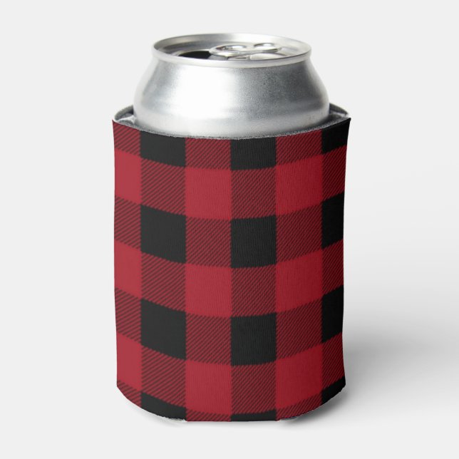Rafraichisseur De Cannettes Plaid Buffalo, Plaid Lumberjack, Plaid Can Cooler (Can devant)