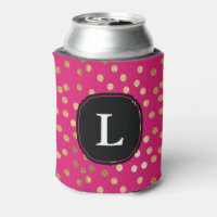 Point de Polka de Parties scintillant rose et or c