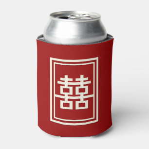 Rafraichisseur De Cannettes Rectangle double bonheur Mariage chinois classique