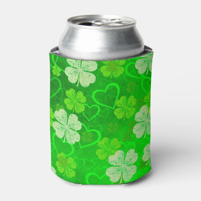 Rafraichisseur De Cannettes Shamrocks et coeurs (Can devant)