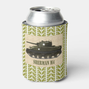 RAFRAICHISSEUR DE CANNETTES SHERMAN M4 TANK