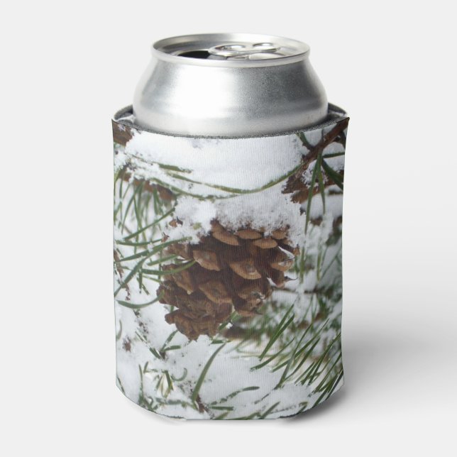 Rafraichisseur De Cannettes Snowy Pine Cone I (Can devant)
