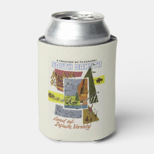 Rafraichisseur De Cannettes South Dakota USA Vintage voyage peut refroidir