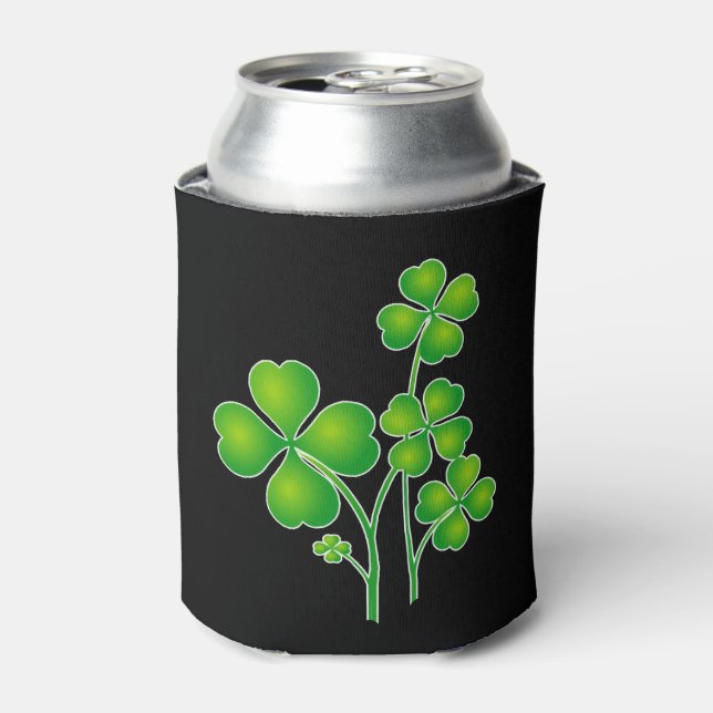 Rafraichisseur De Cannettes St. Patrick's Day Clover + vos idées (Can devant)