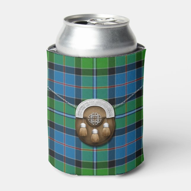 Rafraichisseur De Cannettes Stirling Tartan Et Sporran (Can devant)