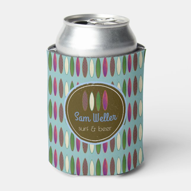 Rafraichisseur De Cannettes surf&bière / surf sur mesure (Can devant)