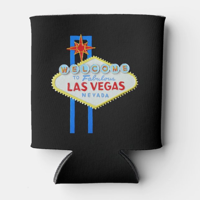 Rafraichisseur De Cannettes SYMBOLE Las Vegas noir (Devant)