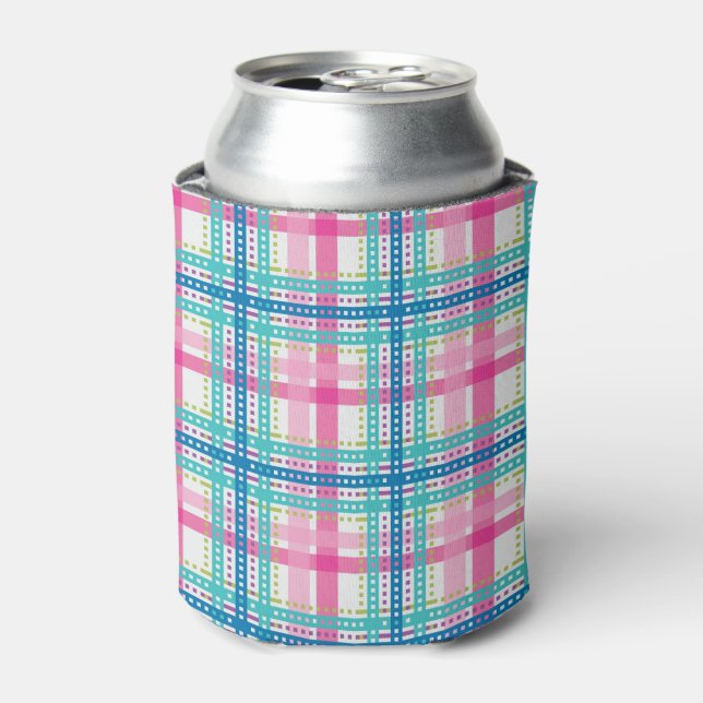 Rafraichisseur De Cannettes Tartan, motif de plaid (Can devant)