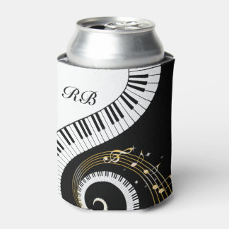 Rafraichisseur De Cannettes Touches de piano Monogram et notes musicales
