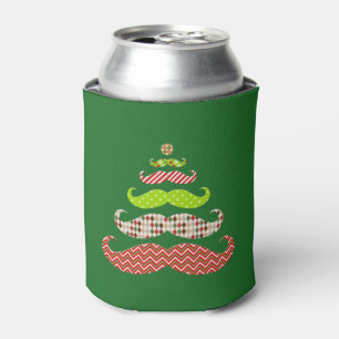 Rafraichisseur De Cannettes Vacances d'arbre de Noël de moustache