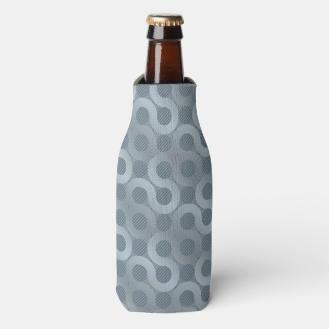 Rafraîchisseur Pour Bouteille Abstract gray flow background (Bottle Devant)