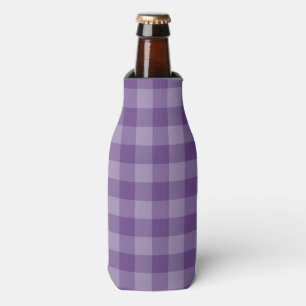 Rafraîchisseur Pour Bouteille Arrière - plan checkered violet