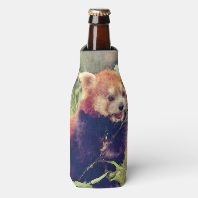 Rafraîchisseur Pour Bouteille Art Studio 15216 Panda rouge (Bottle Devant)