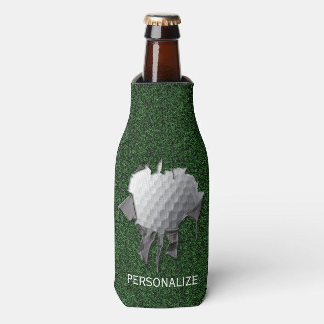 Rafraîchisseur Pour Bouteille Balle de golf Torn (Bottle Devant)