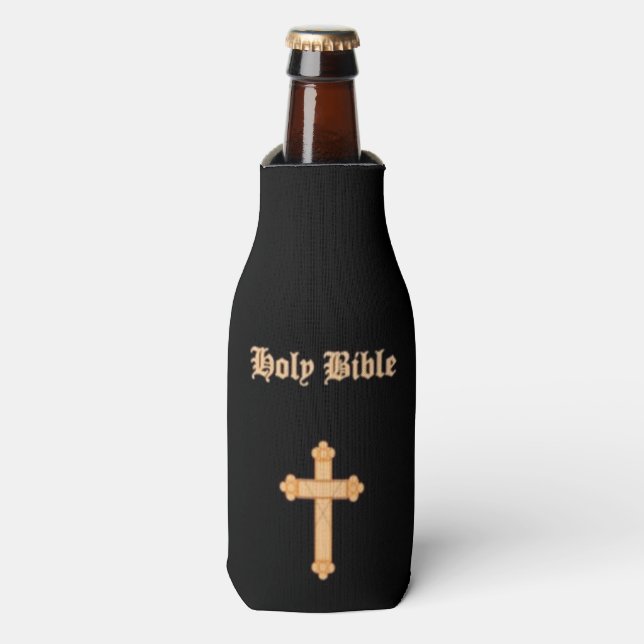 RAFRAÎCHISSEUR POUR BOUTEILLE BIBLE SAINT (Bottle Devant)