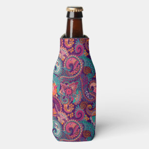 Rafraîchisseur Pour Bouteille Bouteille Coozy de motif de Paisley
