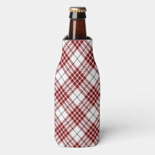 Rafraîchisseur Pour Bouteille Buchanan tartan rouge blanc plaid