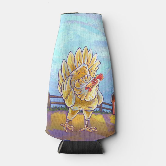 Rafraîchisseur Pour Bouteille Cadeaux et accessoires de poulet (Devant)