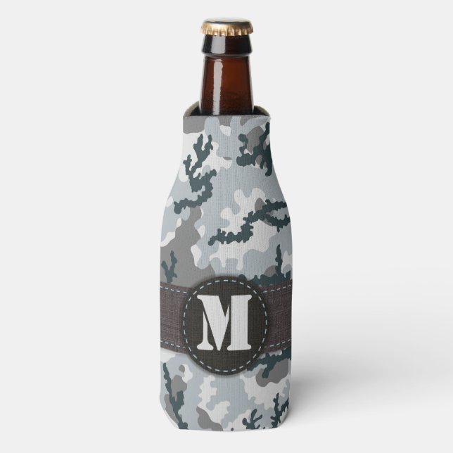 Rafraîchisseur Pour Bouteille Camouflage urbain (Bottle Devant)