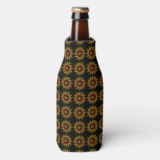 Rafraîchisseur Pour Bouteille Can Cooler - Pinwheel sur noir