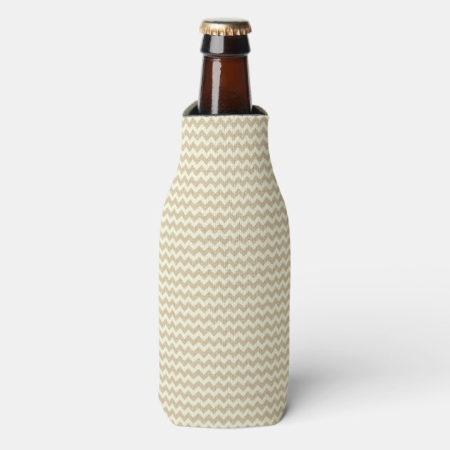 Rafraîchisseur Pour Bouteille Chevron Motif (Bottle Devant)