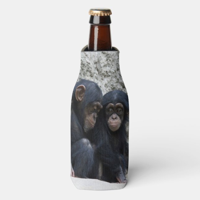 Rafraîchisseur Pour Bouteille Chimpanzé002 (Bottle Devant)