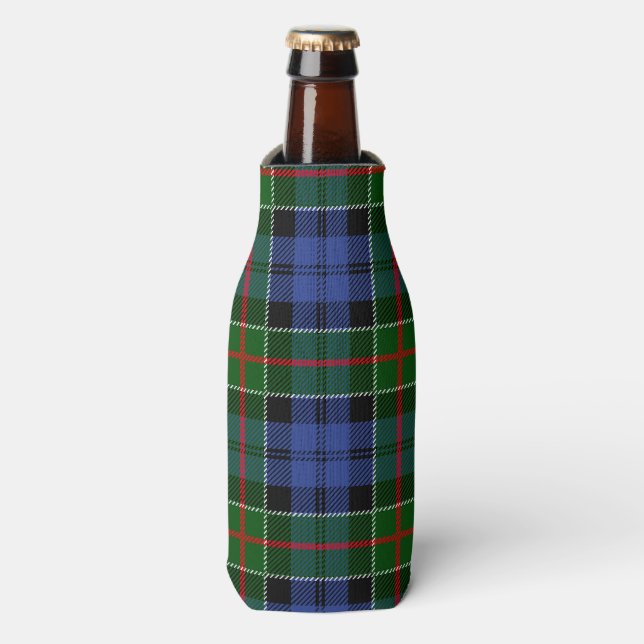 Rafraîchisseur Pour Bouteille Clan écossais Colquhoun Tartan Plaid Motif (Bottle Devant)