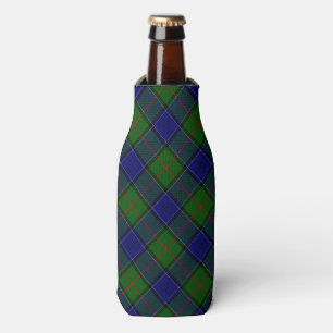 Rafraîchisseur Pour Bouteille Colquhoun tartan bleu vert plaid