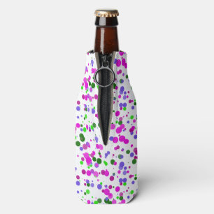 Rafraîchisseur Pour Bouteille Confettis à pois roses
