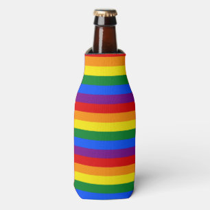 Rafraîchisseur Pour Bouteille COULEURS DE DRAPEAU D'ARC-EN-CIEL + vos idées
