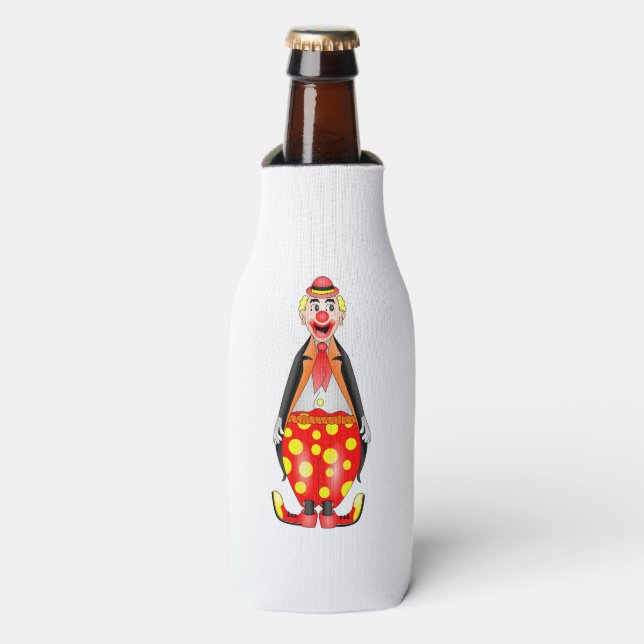 Rafraîchisseur Pour Bouteille Dessin de clown (Bottle Devant)