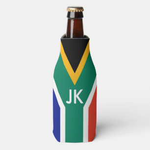 Rafraîchisseur Pour Bouteille Drapeau de l'Afrique du Sud Bokke
