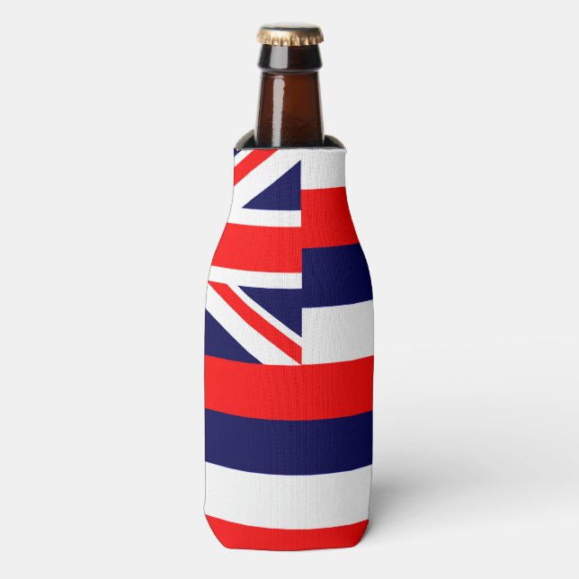 Rafraîchisseur Pour Bouteille Drapeau HAWAII (Bottle Devant)