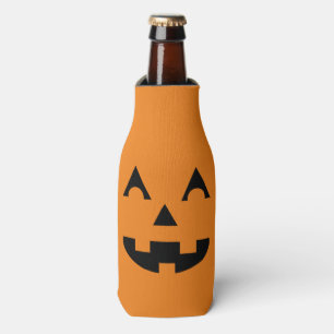 Rafraîchisseur Pour Bouteille Face du Citrouille Halloween Jack-o'-lantern