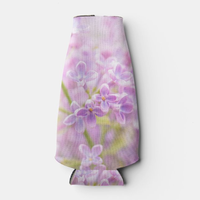 Rafraîchisseur Pour Bouteille Fleurs de Lilas Brume (Devant)