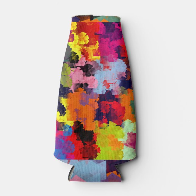 RAFRAÎCHISSEUR POUR BOUTEILLE FLEURS D'ÉTÉ (Devant)