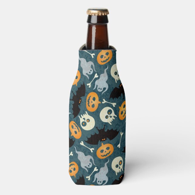 Rafraîchisseur Pour Bouteille Halloween (Bottle Devant)