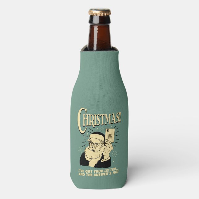 Rafraîchisseur Pour Bouteille J'Ai Ta Lettre.. La réponse est non (Bottle Devant)