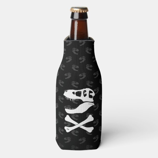 Rafraîchisseur Pour Bouteille Jolly roger de Tyrannosaurus Rex (Bottle Devant)